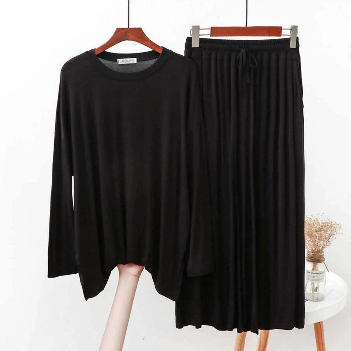 Baggy-Style 2-Pcs Lounge And Night Wear Suit. - KO31