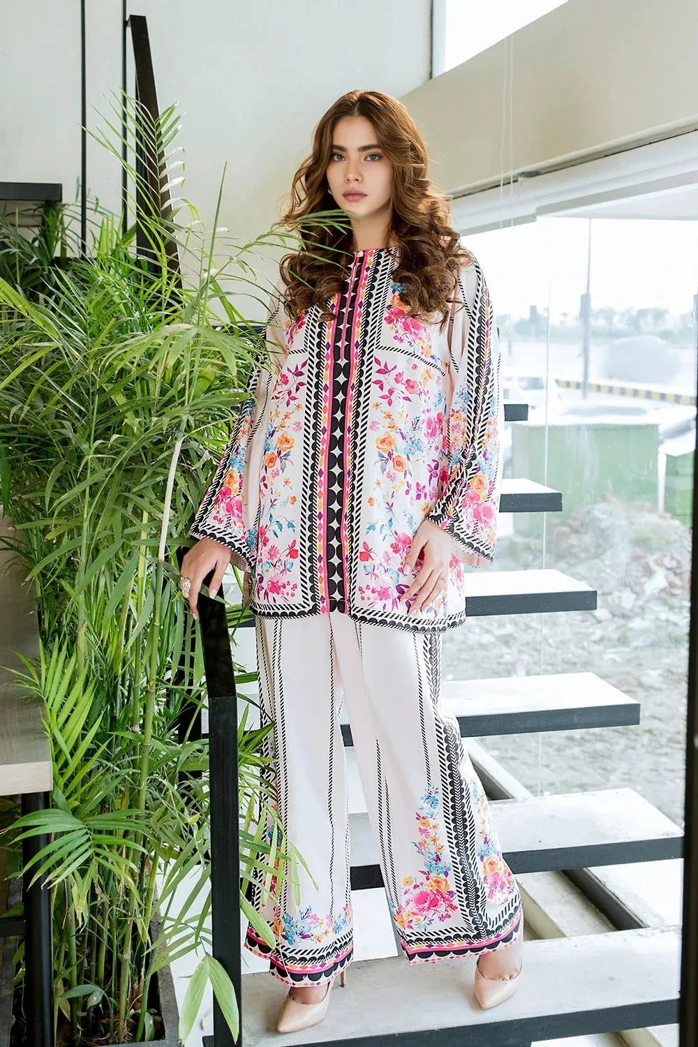 PRINTED CO-ORD SET (PRET) - KO6