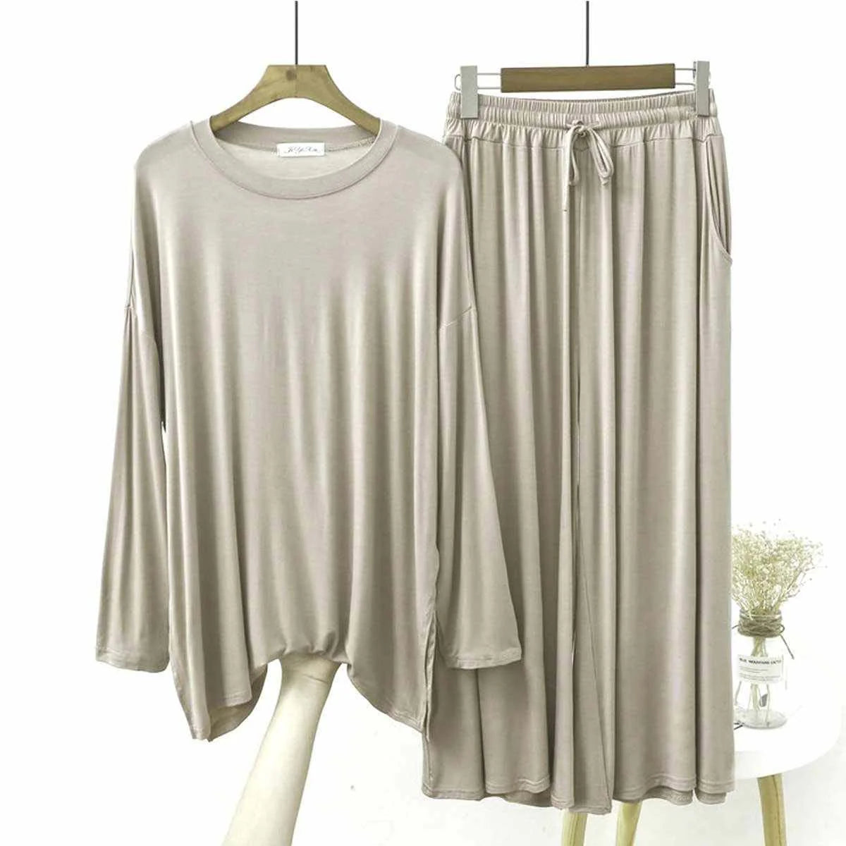 Baggy-Style 2-Pcs Lounge And Night Wear Suit. - KO31