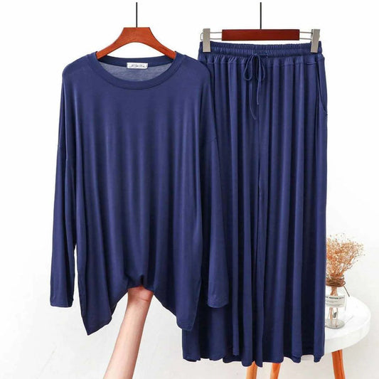 Baggy-Style 2-Pcs Lounge And Night Wear Suit. - KO31