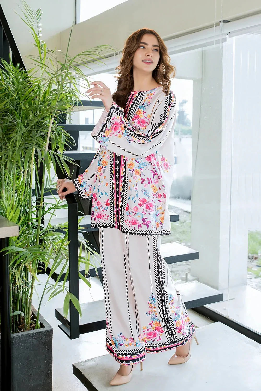 PRINTED CO-ORD SET (PRET) - KO6